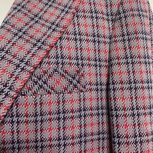 Vintage COLLEGE PARK sports jacket red and blue Med